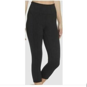 FREE PEOPLE MOVEMENT BLACK  3/4 YOGA  LEGGINGS